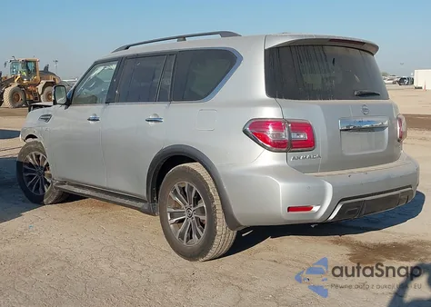 2019 Nissan Armada Sl from USA, damaged, VIN JN8AY2NDXKX009971